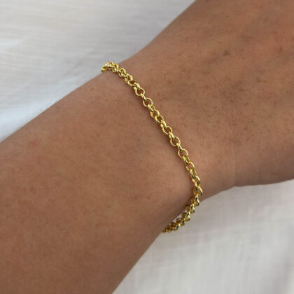 PULSEIRA ELO PORTUGUÊS 3MM