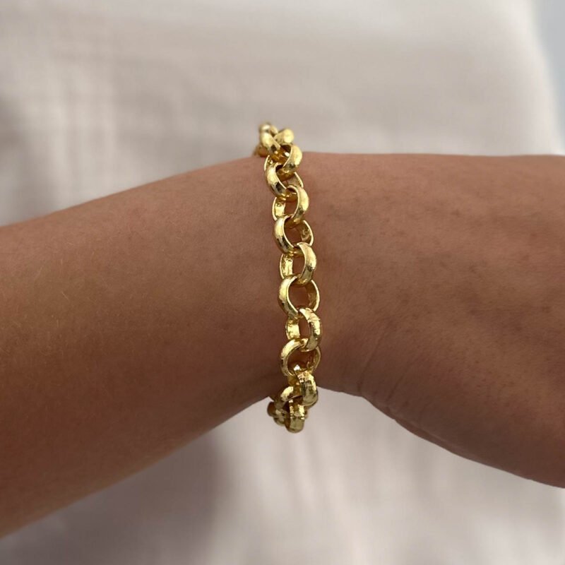 PULSEIRA ELO PORTUGUÊS 8MM