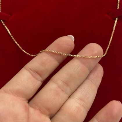 COLAR CARTIER CUBINHO 1MM