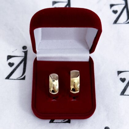 ALIANÇA TRABALHADA PEDRA ÚNICA